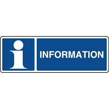 Panneau d'information horizontal information - Virages